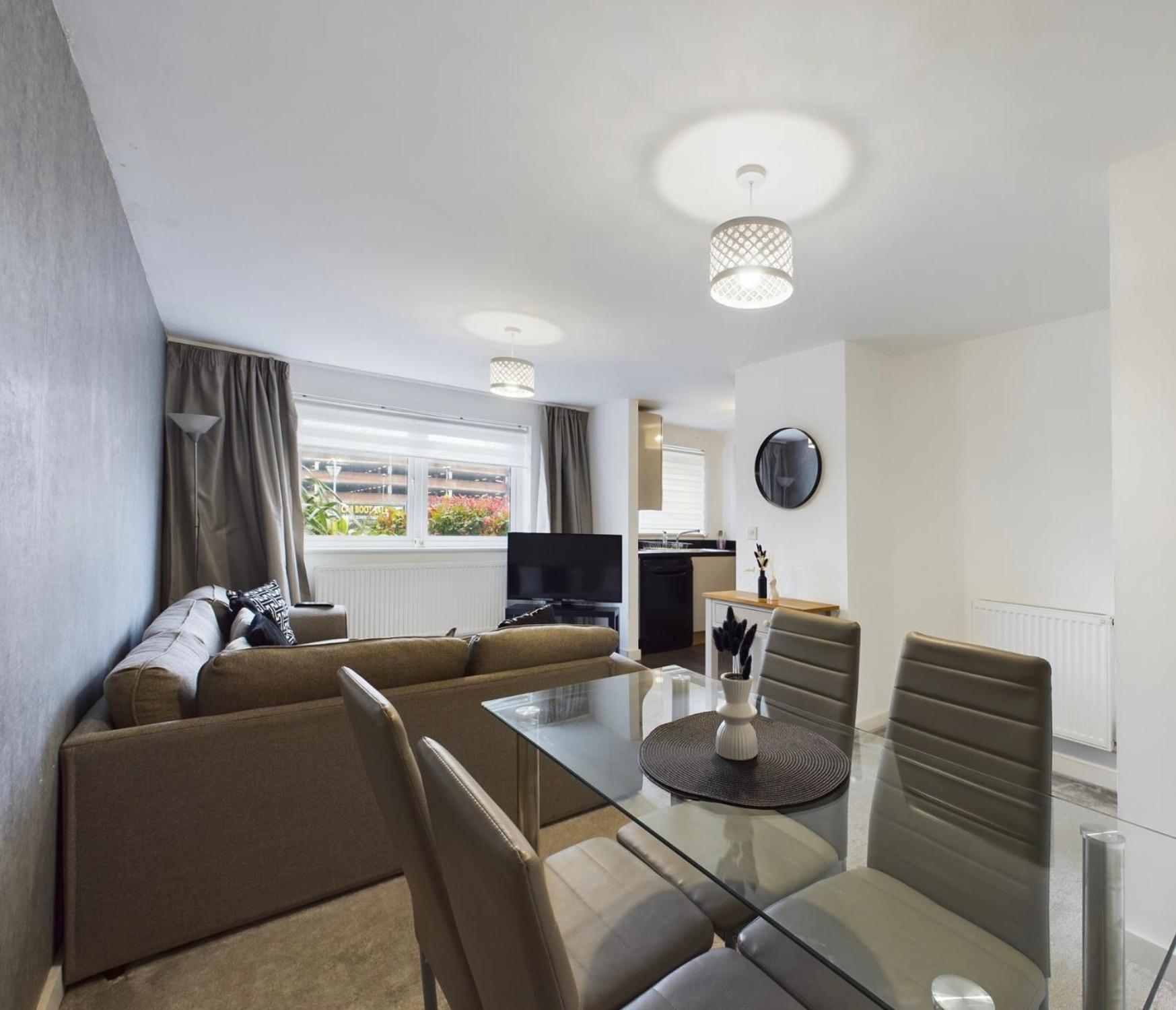 Modern 2 Bed City Apartment With Private Parking Swansea Esterno foto